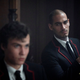 Chico (Michel Duval) and Marcus are at odds because Chico thinks Marcus has been hitting on his girlfriend.